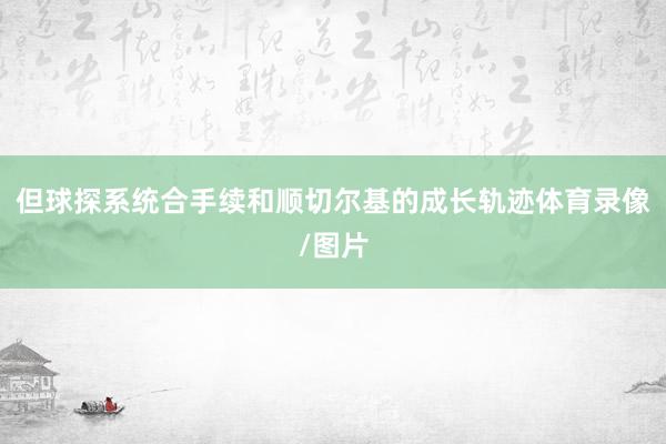 但球探系统合手续和顺切尔基的成长轨迹体育录像/图片