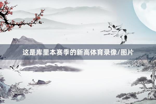 这是库里本赛季的新高体育录像/图片